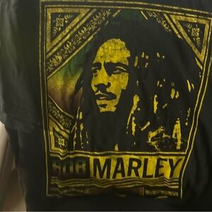 bob marley graphic tee size XL
